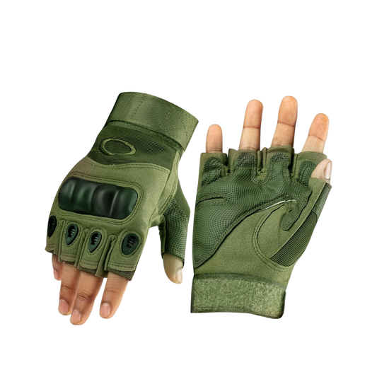 Half Finger Tactical Gloves – Hard Knuckle Protection