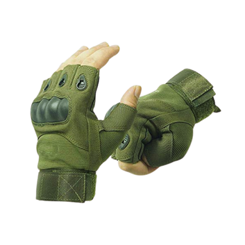 Half Finger Tactical Gloves – Hard Knuckle Protection