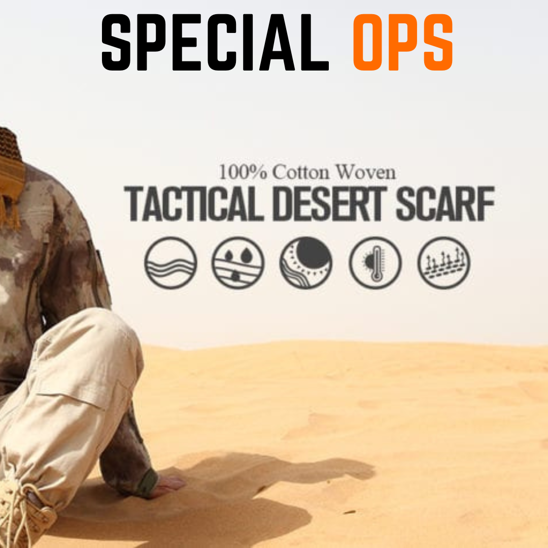 Tactical Scarf / Shemagh - Biege SPECIAL OPS