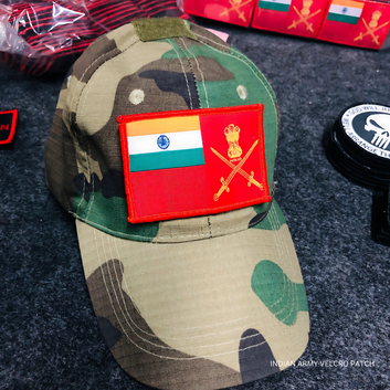 🇮🇳 Indian Army Embroidered Patch – Wear Your Pride