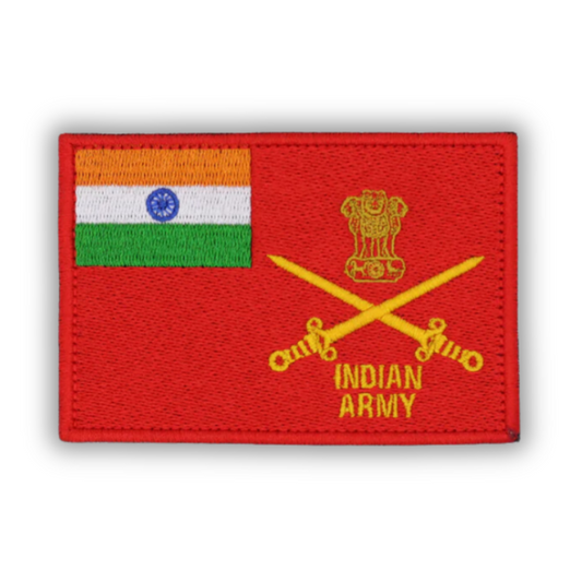 🇮🇳 Indian Army Embroidered Patch – Wear Your Pride